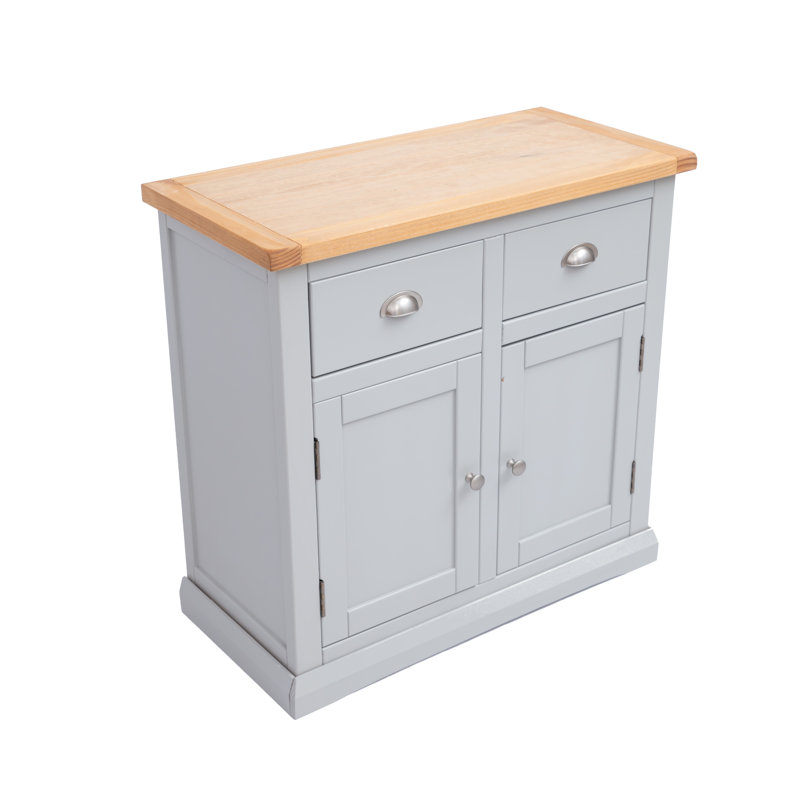 2+2 Sideboard, Grey/Silver