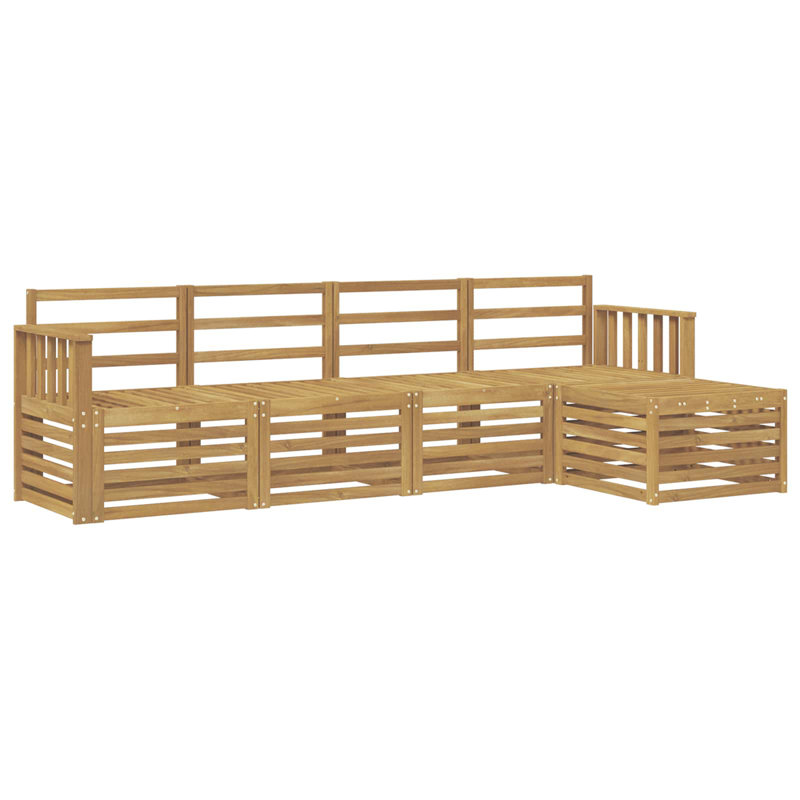 249cm Wide Patio Sectional Set
