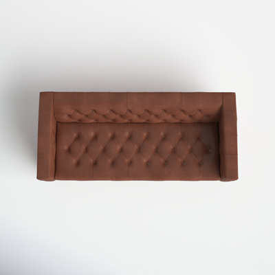  84'' Genuine Leather Sofa