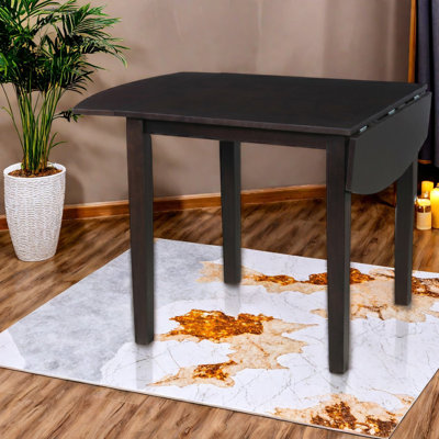 Extendable Dining Tables (table only, no chairs, complete with top and legs), MDF Wood Modern Small Kitchen Table