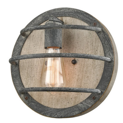 Plafonnier encastré gris clair Wimberly 1