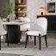 Ensemble de 2 chaises d'appoint rembourrées Modern Minimalist