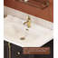 Meuble-lavabo intégré en céramique French Retro