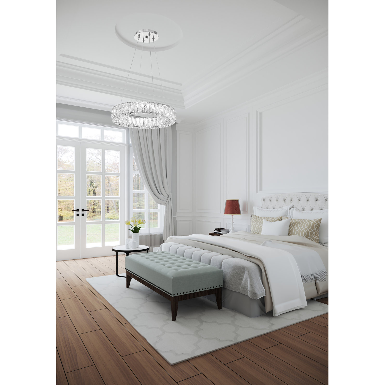 Adela Single - Light Dimmable Chandelier