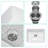 Ceramic White 24 Inch Kitchen Single Bowl Farmhouse Sink Rectangular Vessel Sink