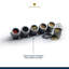 MasterClass 6 Jar Magnetic Spice Rack
