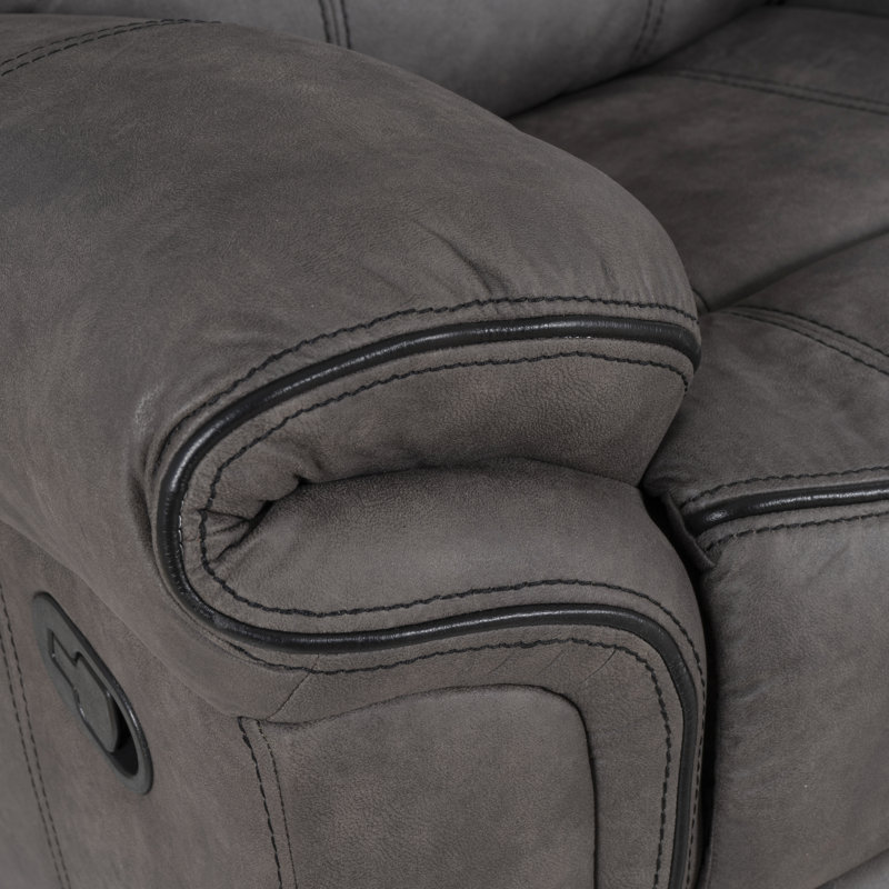 Gideon Grey Manual Reclining Sectional