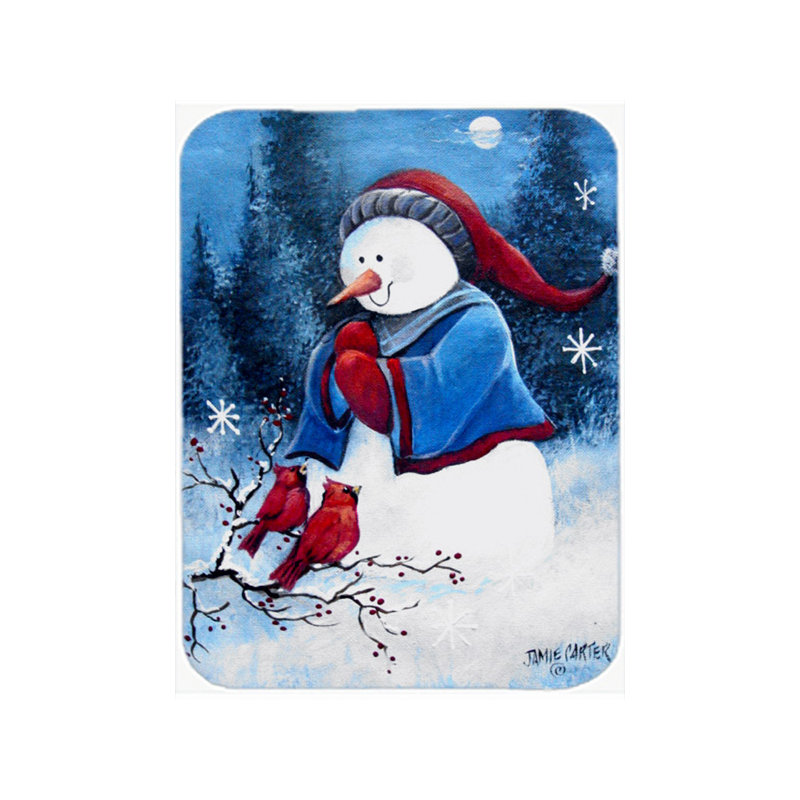 Planche à découper en verre Hello Winter Friends Niam