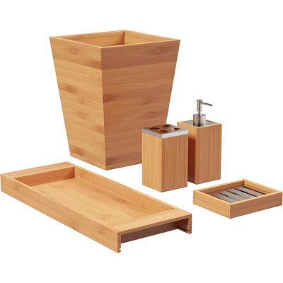 Bamboo Vanity Accessories