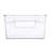 Ezystorage Medium Turn & Stack Clear Fridge, Kitchen & Pantry Storage Organizing Bin 