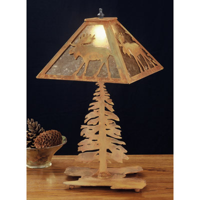 Rustic Lodge Table Lamp
