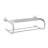 Alkiviadis Metal Bracket Shelf with Towel Bar