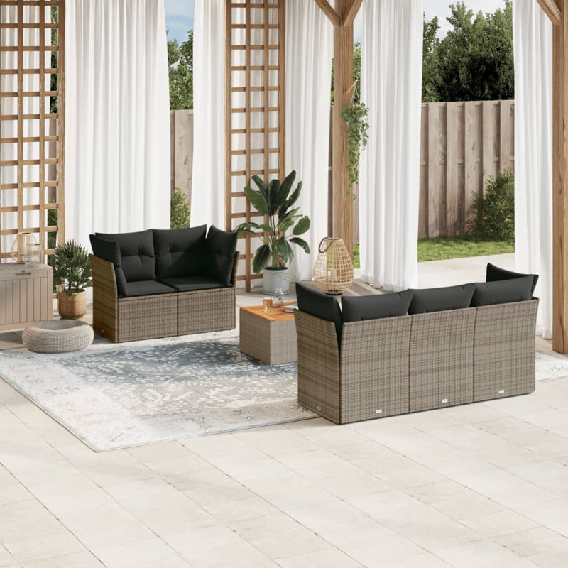 Ensemble de canapé de jardin Vidaxl