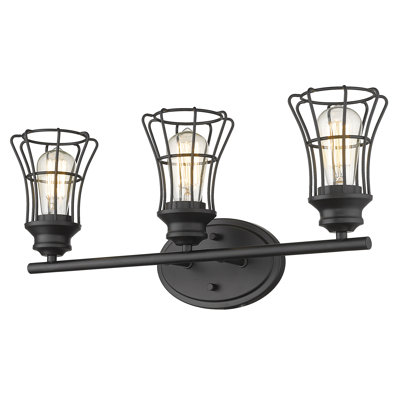 Éclairage pour meuble-lavabo 3 lumières Painesville