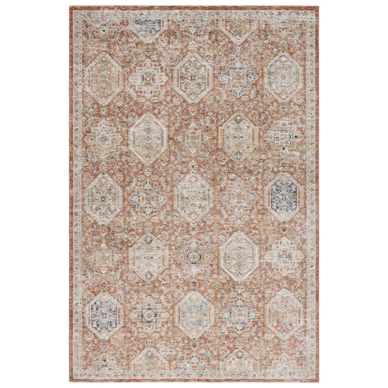 Silverado Performance Oriental Rug, Round 6'4"