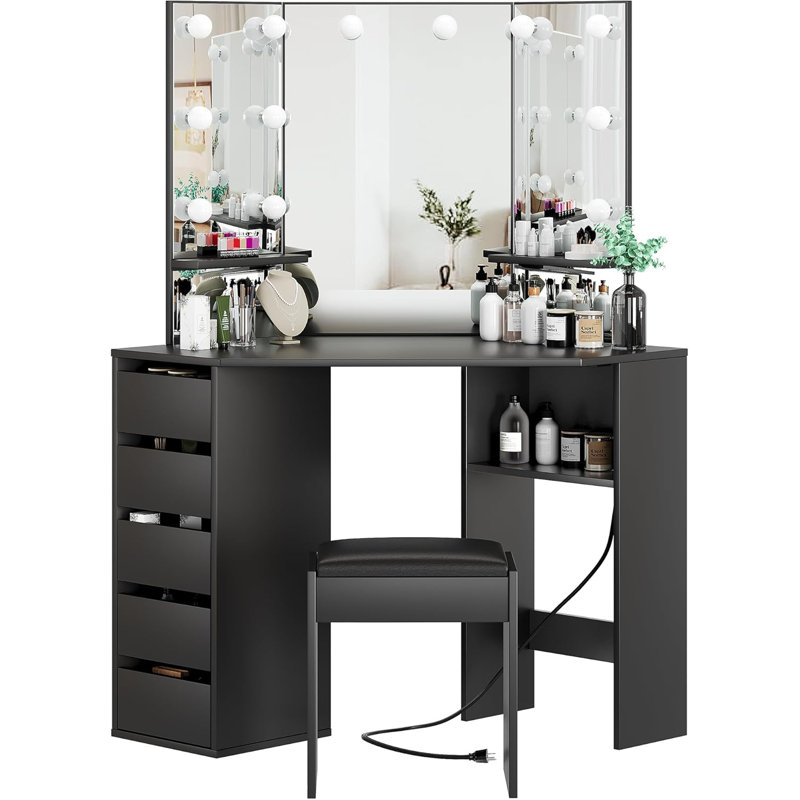 Dressing Table with Mirror