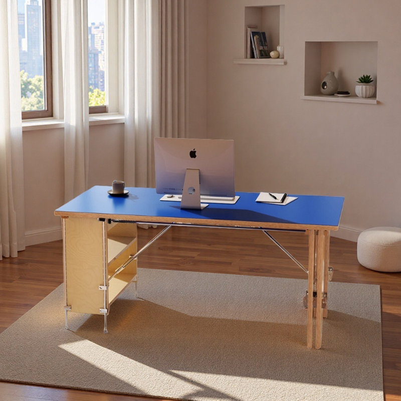 Bureau d'écriture Modern Creative, H 29,52 po x l 70,86 po x P 27,55 po