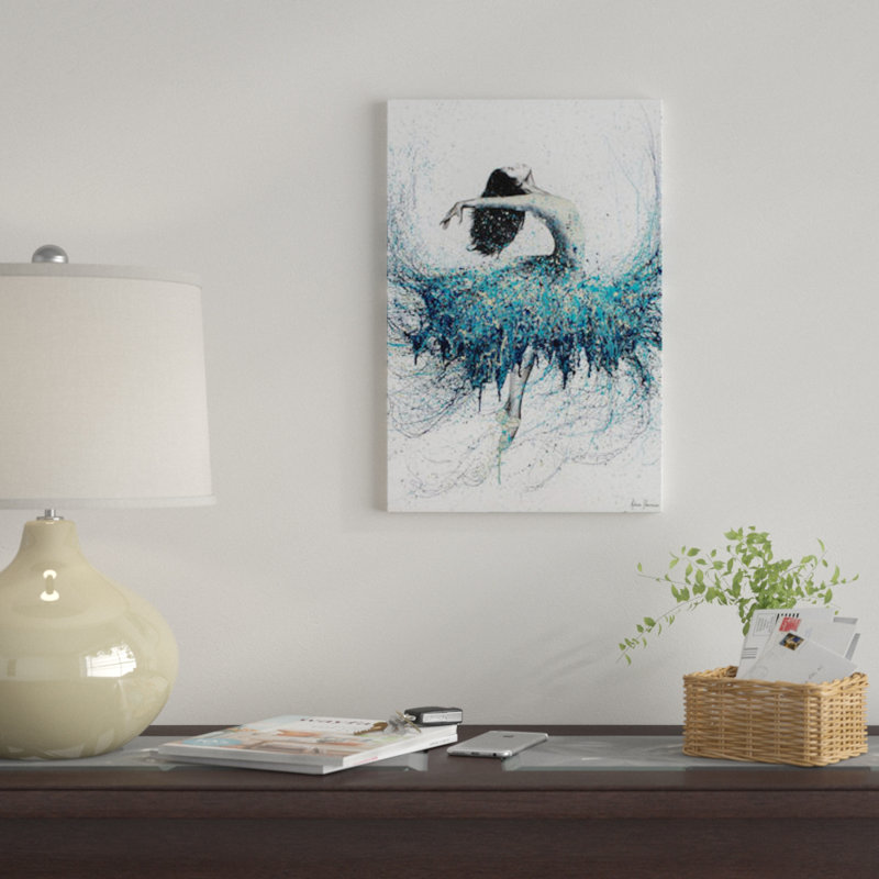 Opales et vagues par Ashvin Harrison - reproduction sur toile tendue, H 12 po x l 8 po x P 0,75 po, Toile tendue