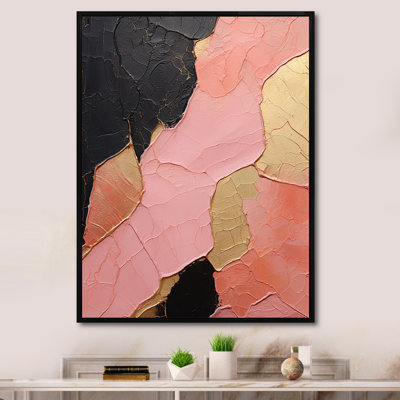 " Minimalism Pink Poteries I "