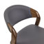 Chaise d'appoint rembourrée Aiko crème-1473153019