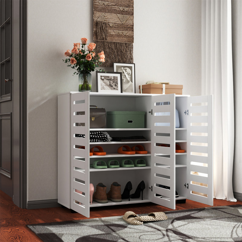 Shoe Cabinet, White