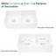 Ceramic White Kitchen Double Basin Sink 33*18*10" - Heat , Stain Scratch Rust , Deep Basin, & Unparalleled Design