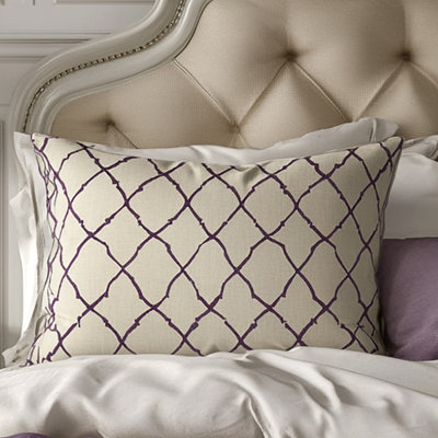 Coussin Diamond Grid