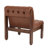 Modern Chic Accent Chair - Solid Wood Frame With Tufted Upholstered Seat & Back - Quilted Button Detailing- Cozy Armchair For Living Room, Bedroom-941601078-941601072