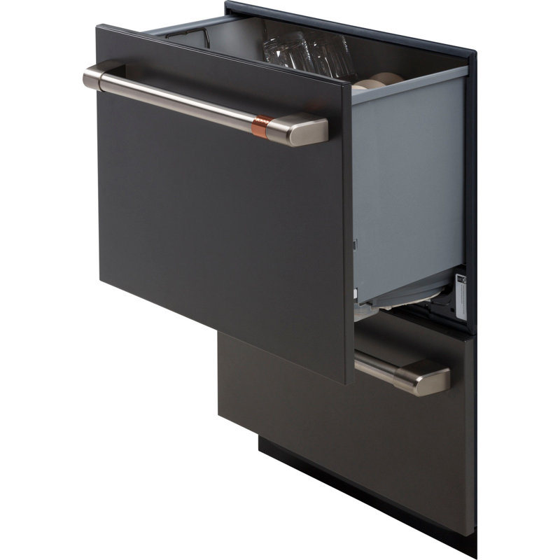 24" 49 dBA Built-In Digital Control Dishwasher, Matte Black