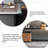94.49"Modern Luxury Brown L-Shaped Solid Wood Office Desk-1661209899