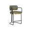 JALEN Upholstered Stool with Metal Frame