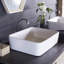 Tikamoon 48mm L x 48mm W Natural Ceramic Rectangular Sink