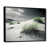 Black Floater Framed