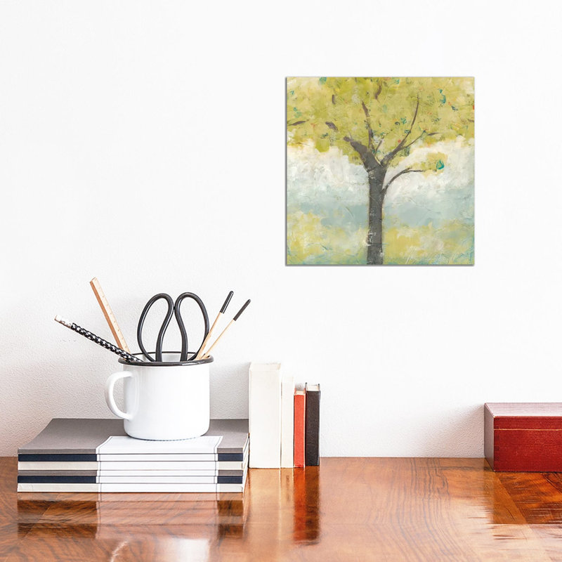 Spring Arbor I by June Erica Vess - Wrapped Canvas Painting, 30.48 cm H x 30.48 cm W