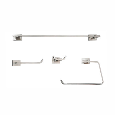 Avalon 4 - Piece Bathroom Hardware Set