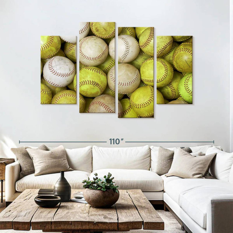 Sireci Softball Collection, 54" H x 84" W