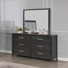 Annet Solid Wood 62'' W 6 - Drawer Dresser
