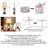 25" Latwanda Table Lamp Set With Night Light And USB Ports-1994408036