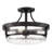 Outpost Glass Semi Flush Mount