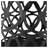 Outdoor Metal End Table -Large-250073297
