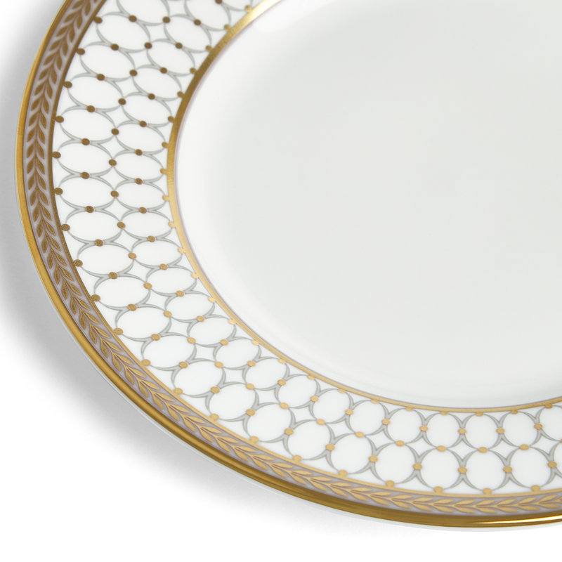 Renaissance Grey Fine Bone China 6" Bread and Butter Plate