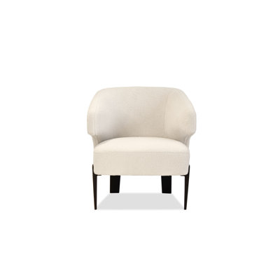 Rancho Teddy Arm Chair with 4 Legs, Cream