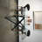 Lark Round Glass Top with Solid Wood Base Dining Table-506521127