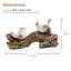 Statue oiseaux Tingledale sur une branche