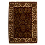 Wool Floral Area Rug