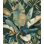 Papier peint cabana tropical corail