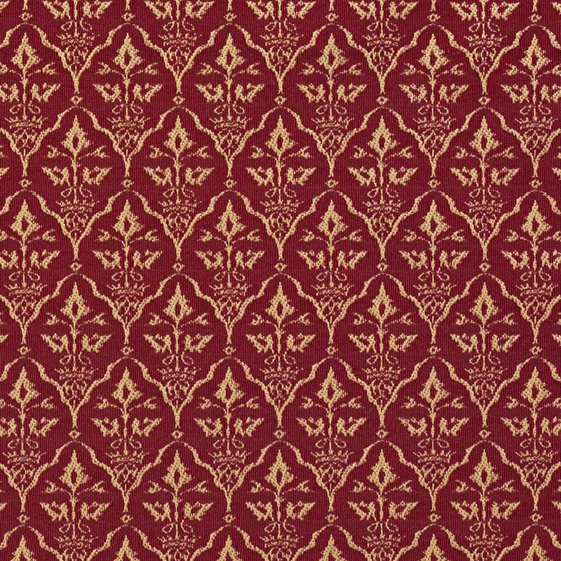 Tissu cameo diamond, Rouge