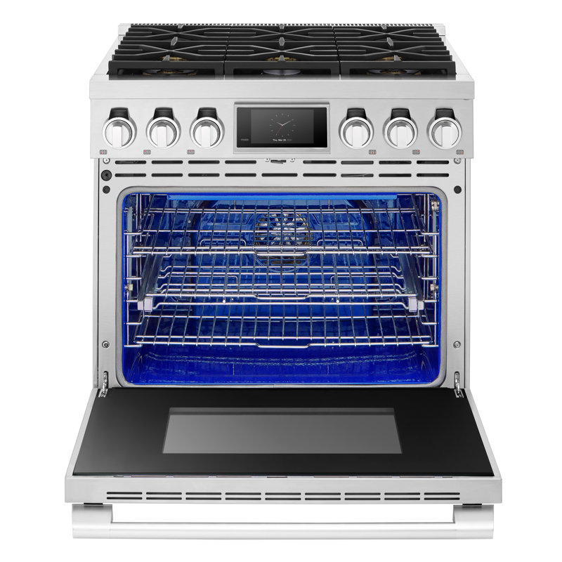 36-Inch Gas Pro Range With 6 Burners