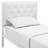 Mia Vinyl Platform Bed Frame-1803270937-1803270938