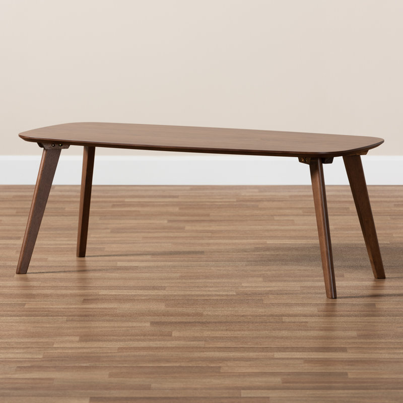 Solid Wood Four Leg Coffee Table